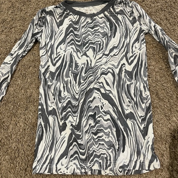 Little Sleepies Gray Marble Swirl - Picture 5 of 6